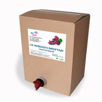 Концентрированный виноградный сок красных сортов, bag-in-box 10л/13кг