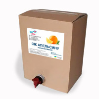 Концентрированный апельсиновый сок, bag-in-box 10л/13кг