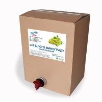 Концентрированный виноградный сок белых сортов, bag-in-box 10л/13кг