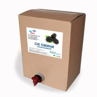 Концентрированный сок ежевики, bag-in-box 10л/13кг