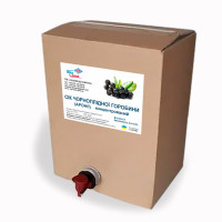 Концентрированный сок черноплодной рябины (аронии), bag-in-box 10л/13кг
